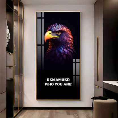 Remember Your Roots Premium Acrylic Vertical Wall Art