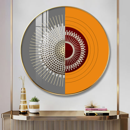 Artful Aura Premium Acrylic Round Wall Art