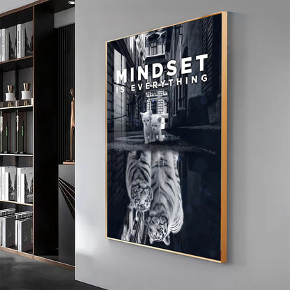 Mindset Premium Acrylic Vertical Wall Art