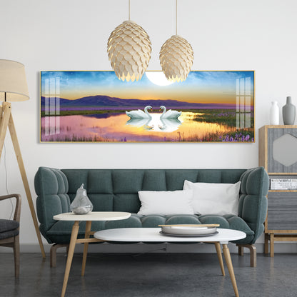 The First Meet Premium Acrylic Horizontal Wall Art