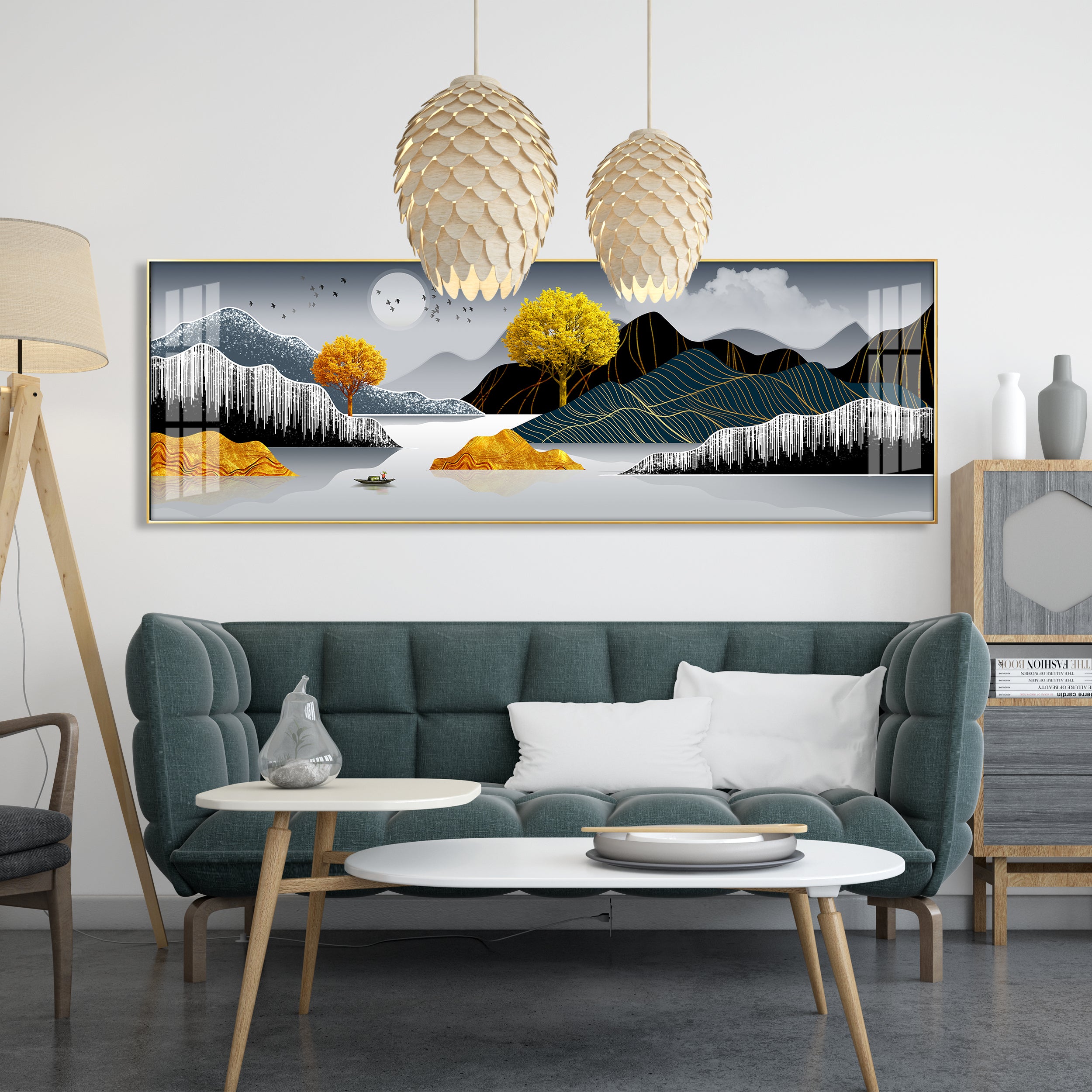 Fantasy Island Premium Acrylic Horizontal Wall Art