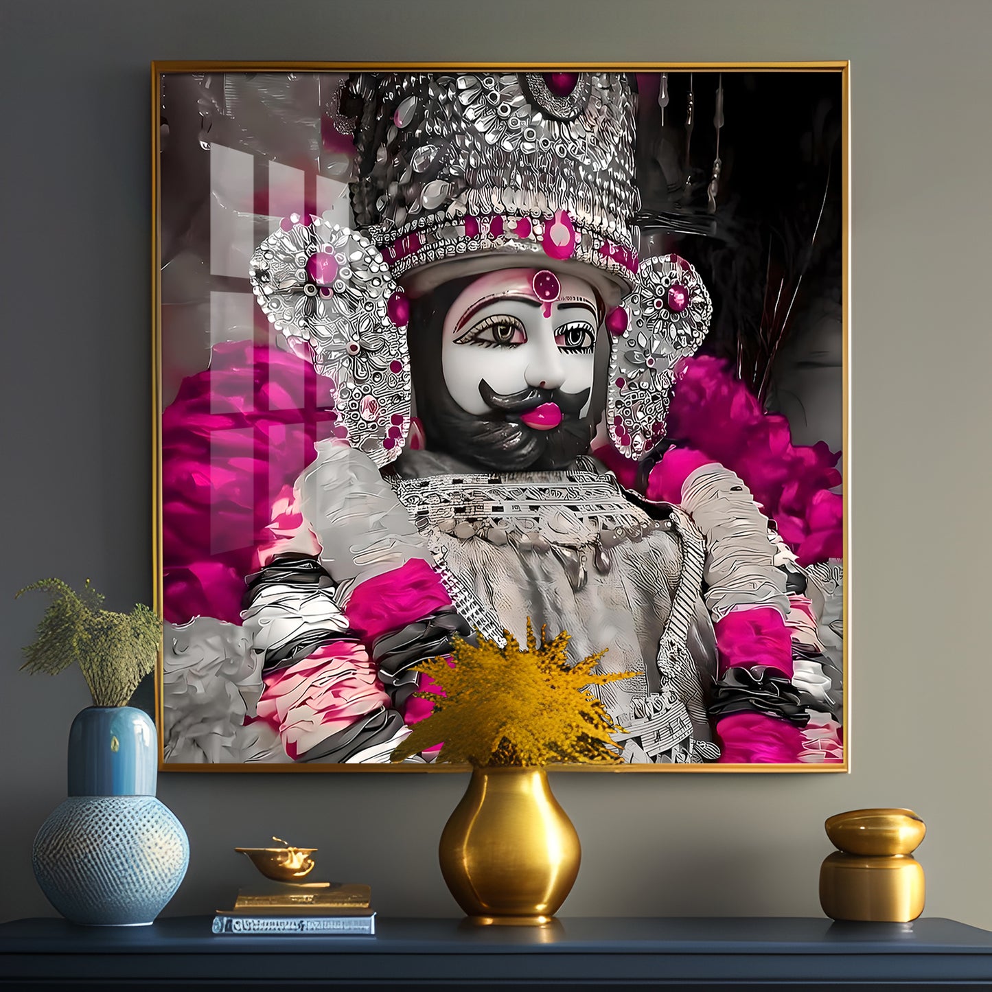 Shyam Sarkar Premium Acrylic Square Wall Art