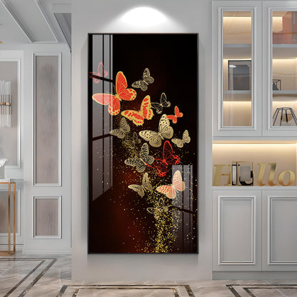 Glittering Butterflies Luxury Crystal Wall Art