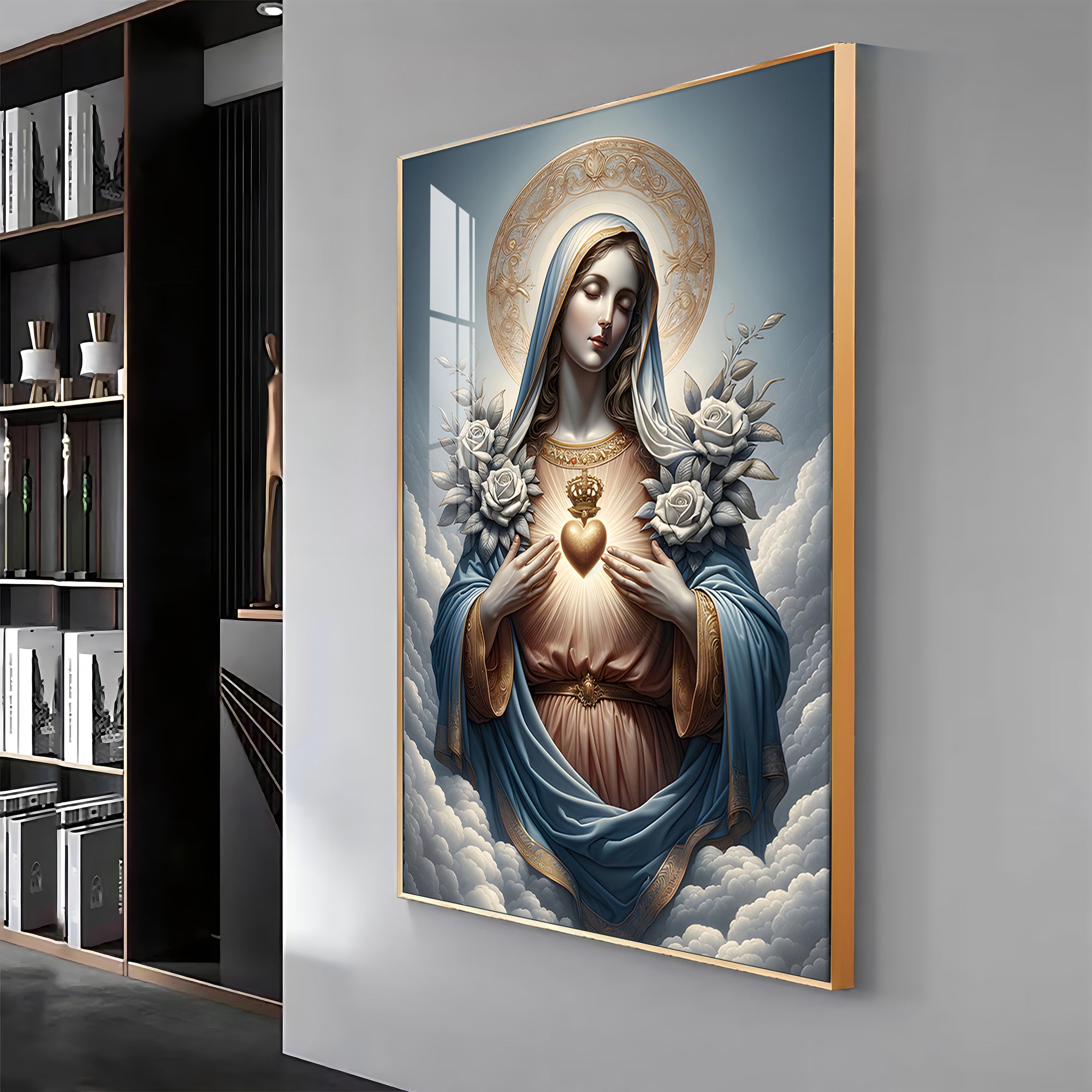 Heavenly Visions Premium Acrylic Vertical Wall Art