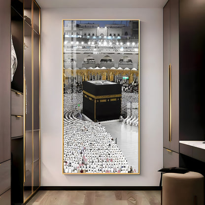 Islamic Religious Place Premium Acrylic Vertical Wall Art