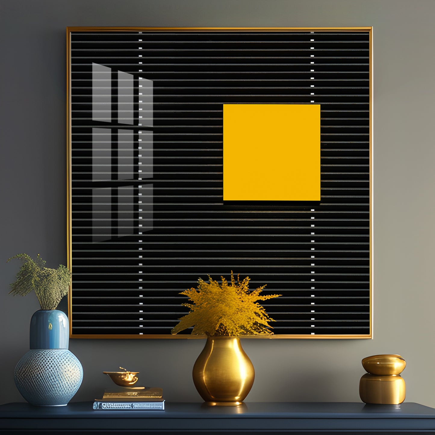 The Open Window Premium Acrylic Sqaure Wall Art