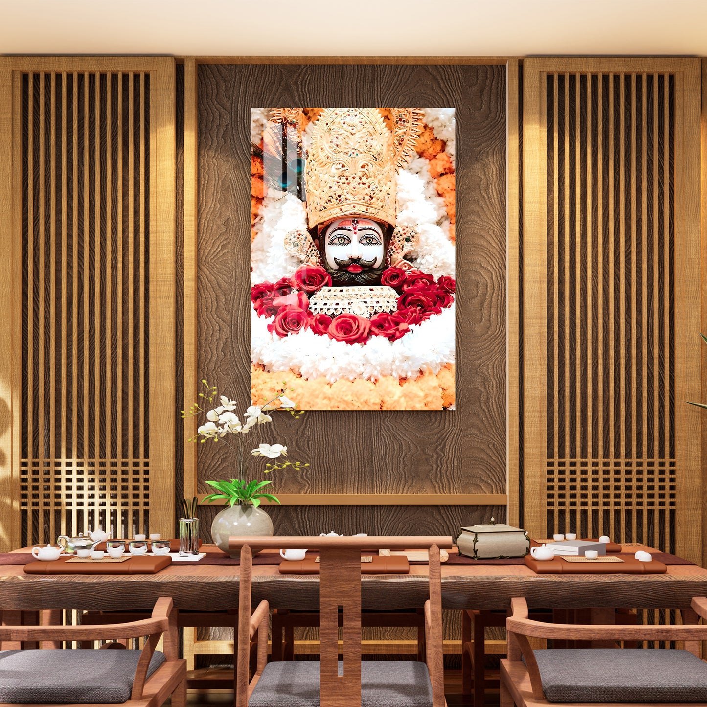 Shree Shyam Baba Acrylic Wall Art