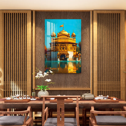 Beautiful Temple Acrylic Wall Art