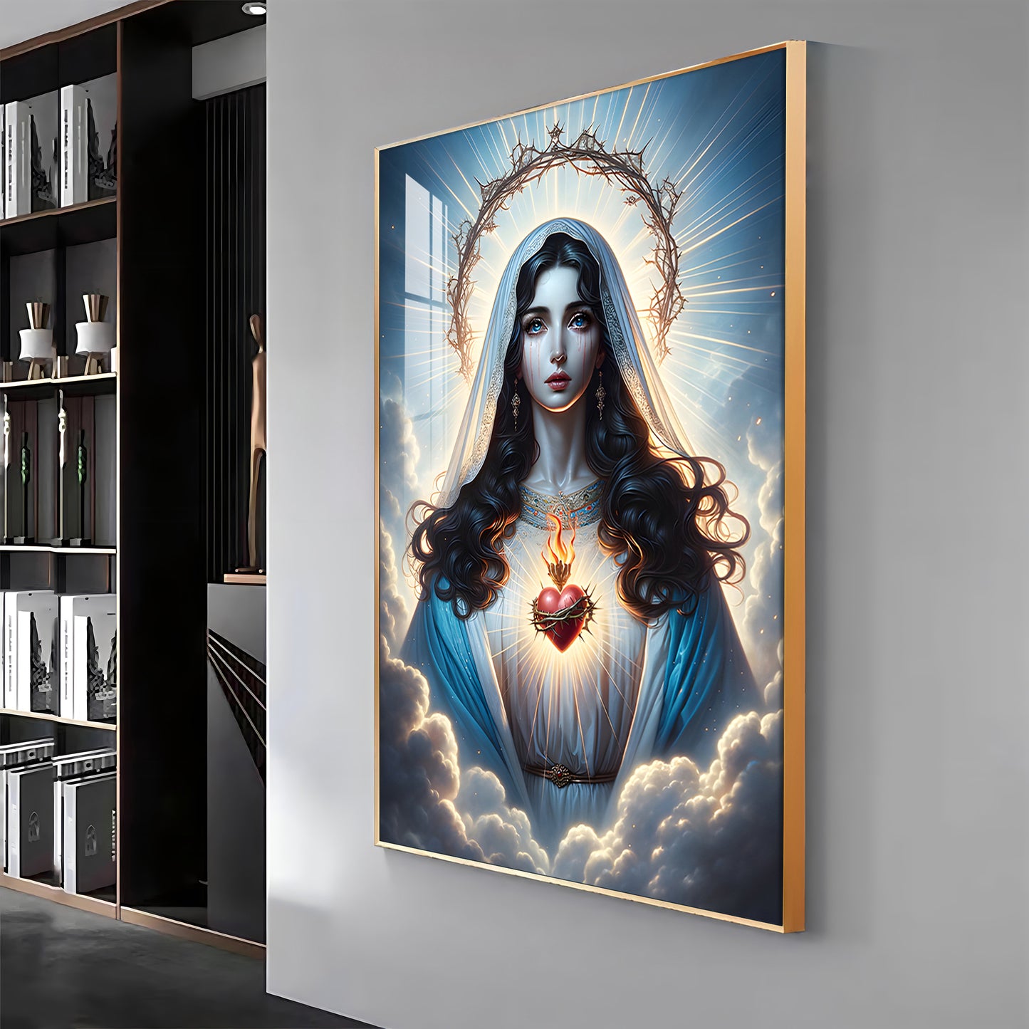 Heartfelt Devotion Premium Acrylic Vertical Wall Art