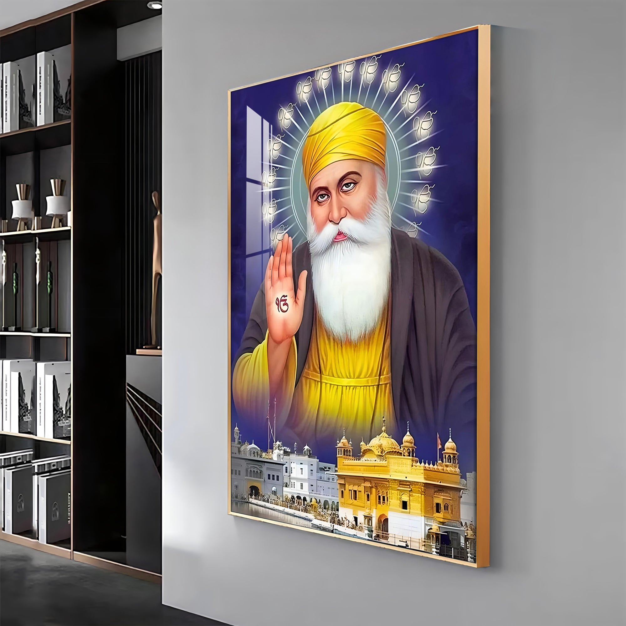 Guru's Wisdom Premium Vertical Acrylic Wall Art