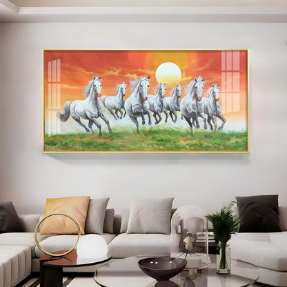 The Rising Sun Premium Acrylic Horizontal Wall Art