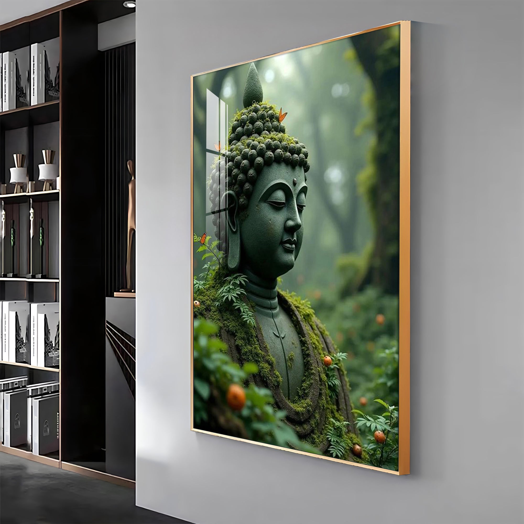 Zen Harmony Of Buddha Premium Acrylic Wall Art