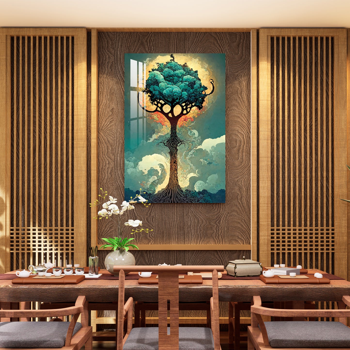 Aesthetic Tree Acrylic Wall Art