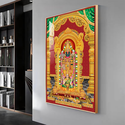 Lord Balaji Essence Premium Acrylic Vertical Wall Art