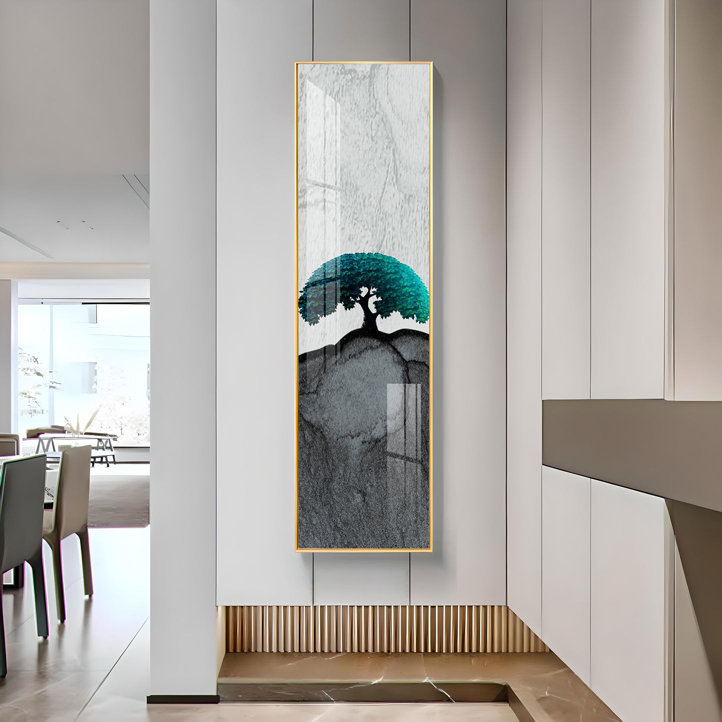 Nautical Nomad Tree Premium Acrylic Vertical Wall Art