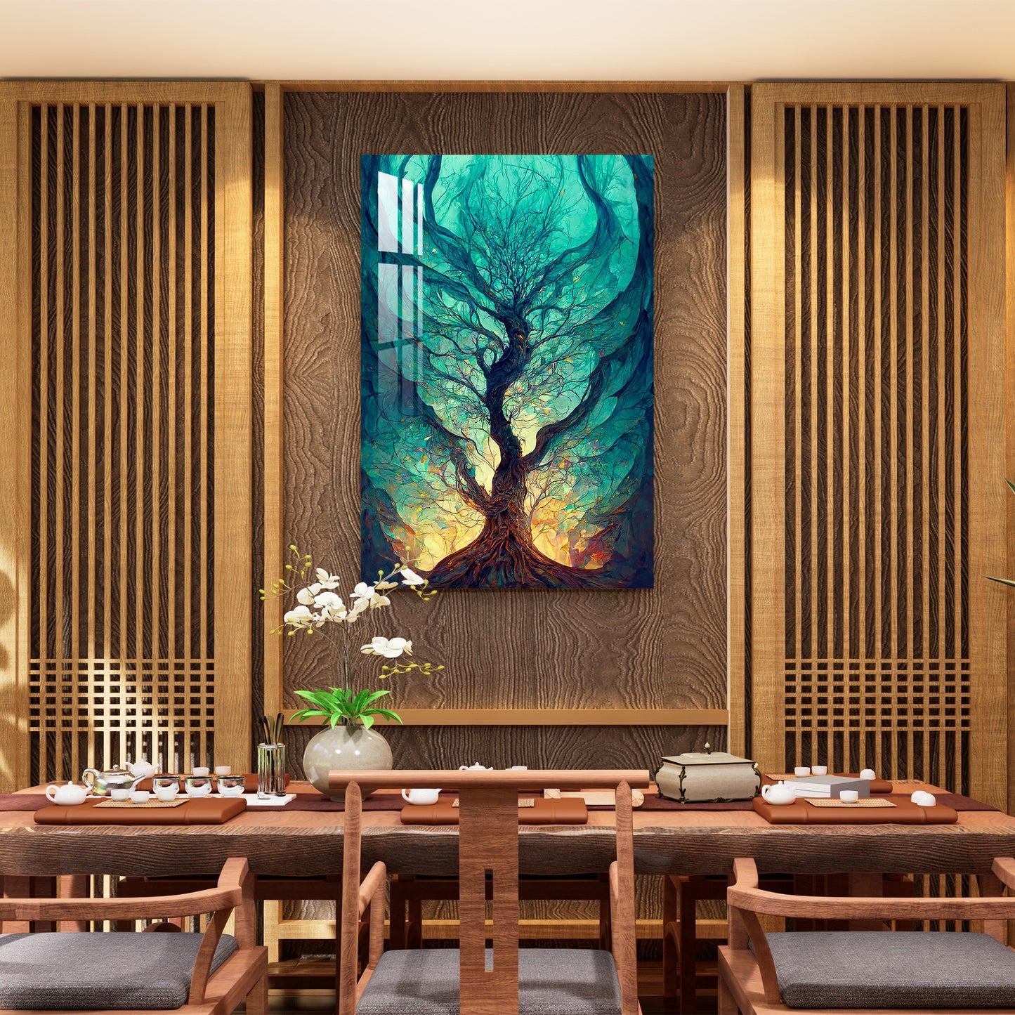 Heavenly Tree Acrylic Wall Art