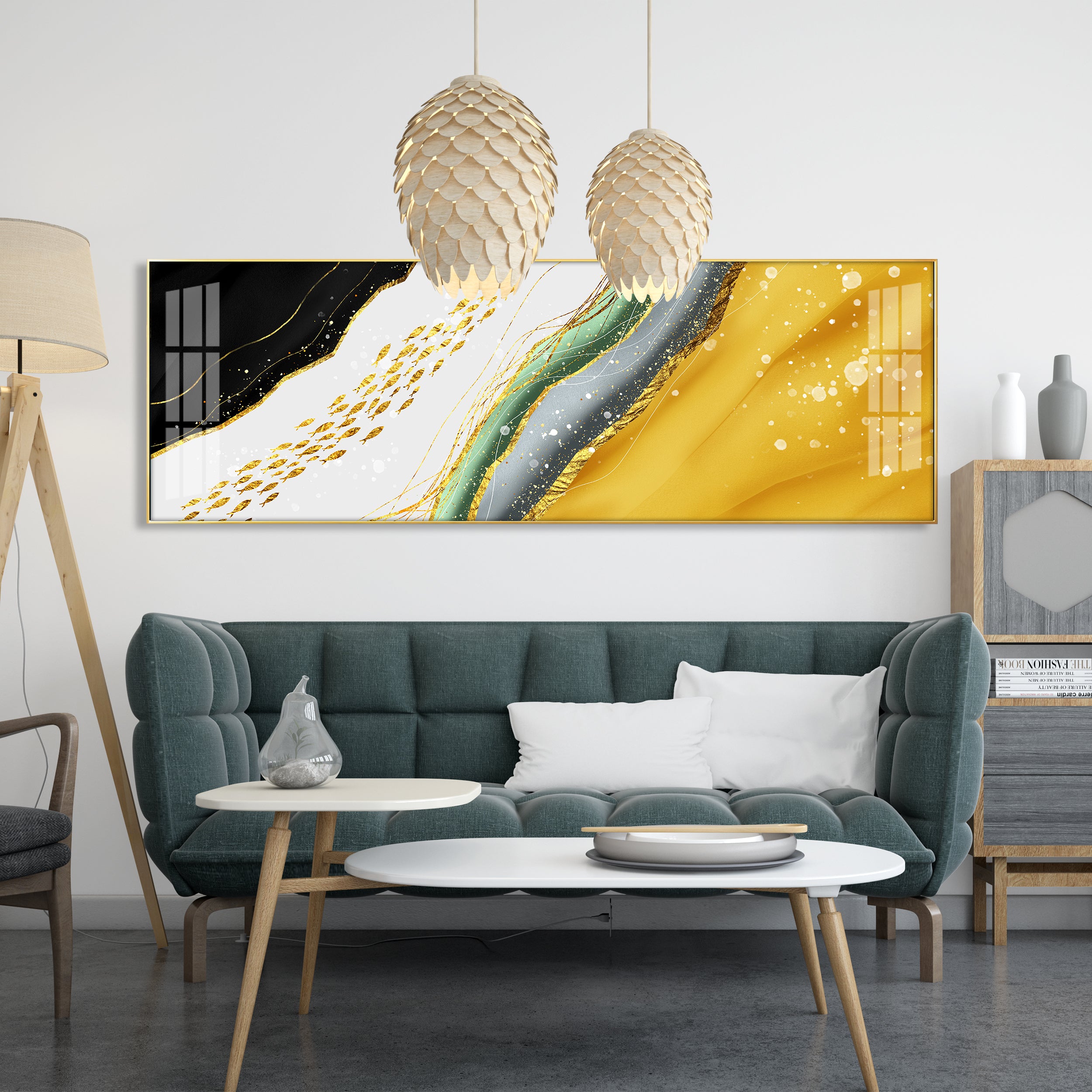Dreamscape Luxury Crystal Horizontal Wall Art