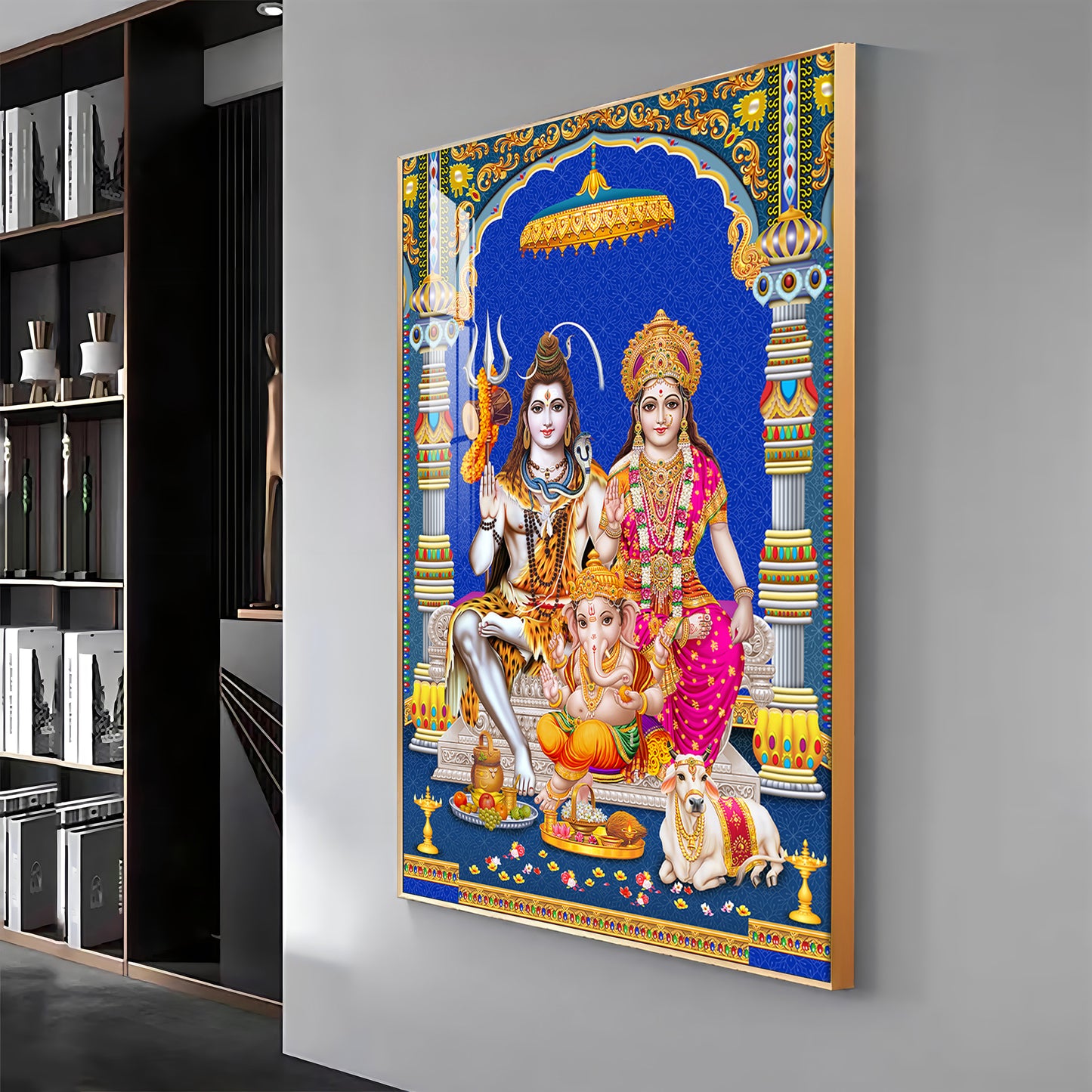 Divine Harmony Premium Acrylic Vertical Wall Art