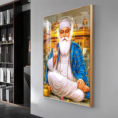 Guidance Of Guru Ji Premium Vertical Acrylic Wall Art