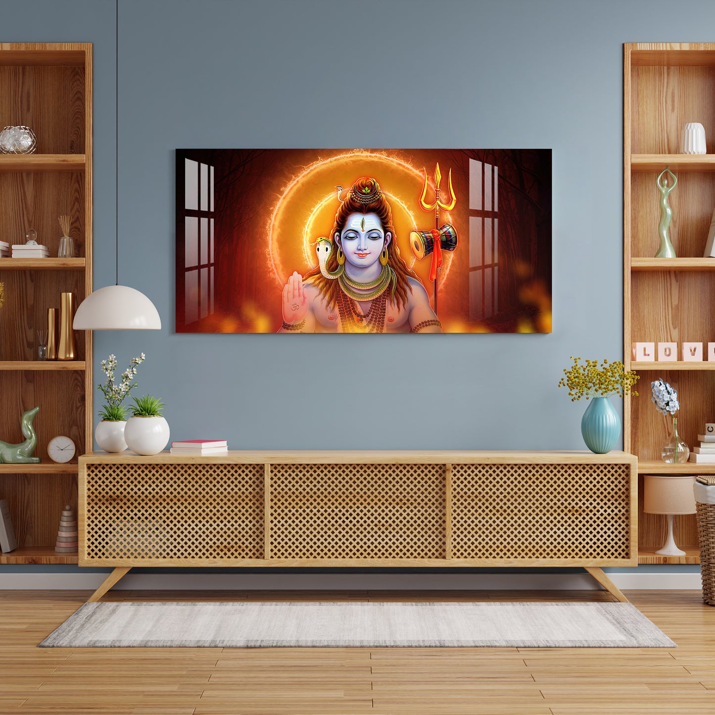 Lord Shiva Acrylic Wall Art