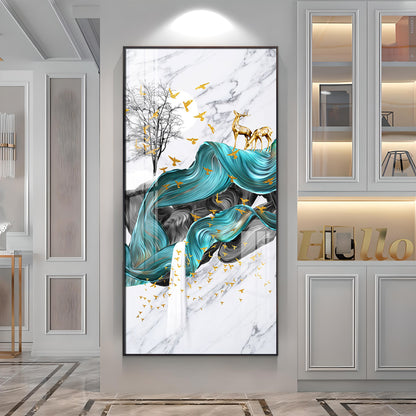 Serene Artwork Luxury Crystal Wall Art