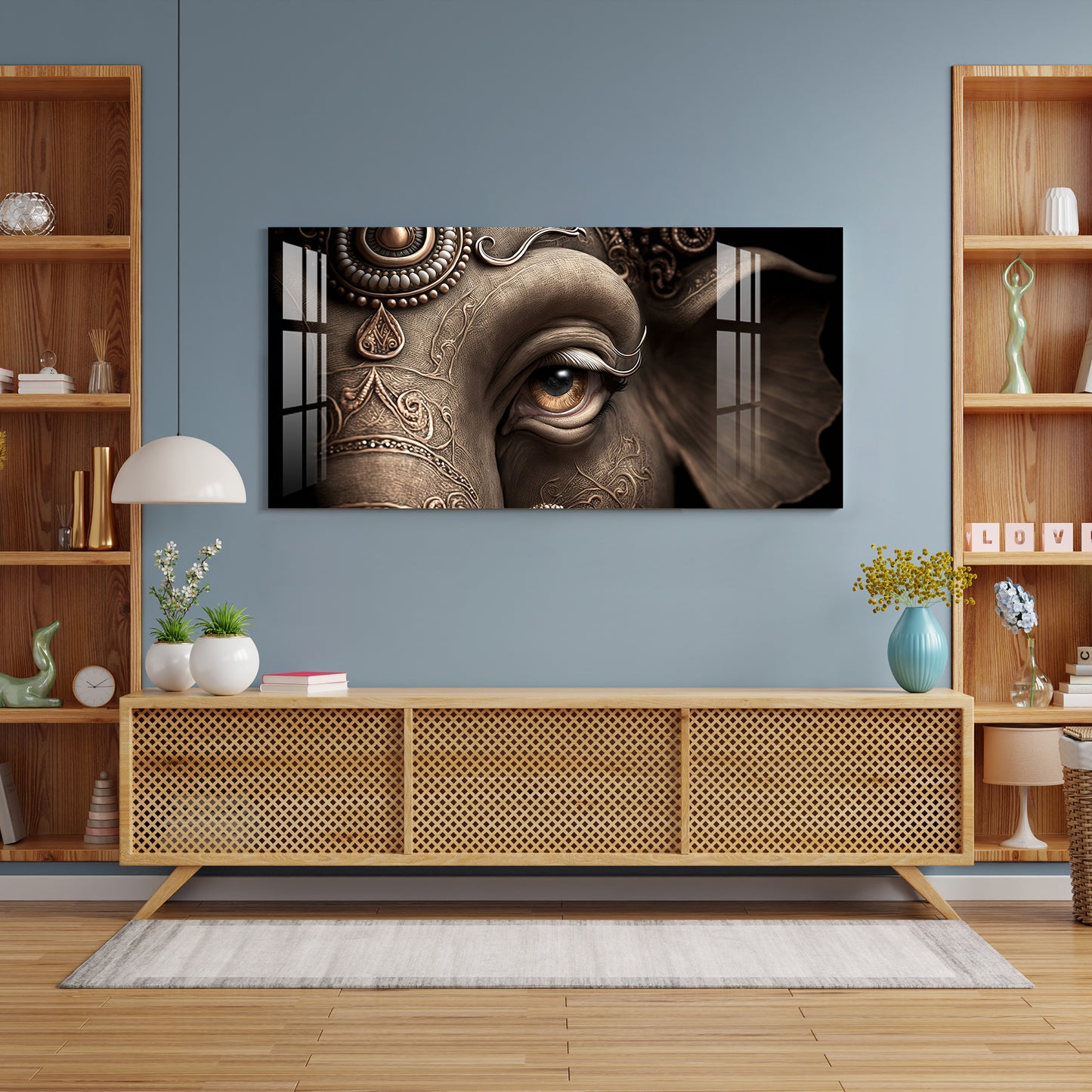 Majestic Ganesha Acrylic Wall Art