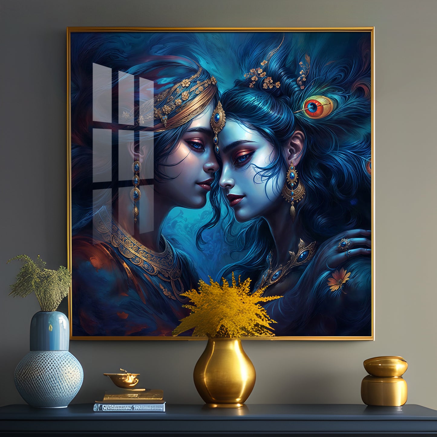 Eternal Love Premium Acrylic Square Wall Art