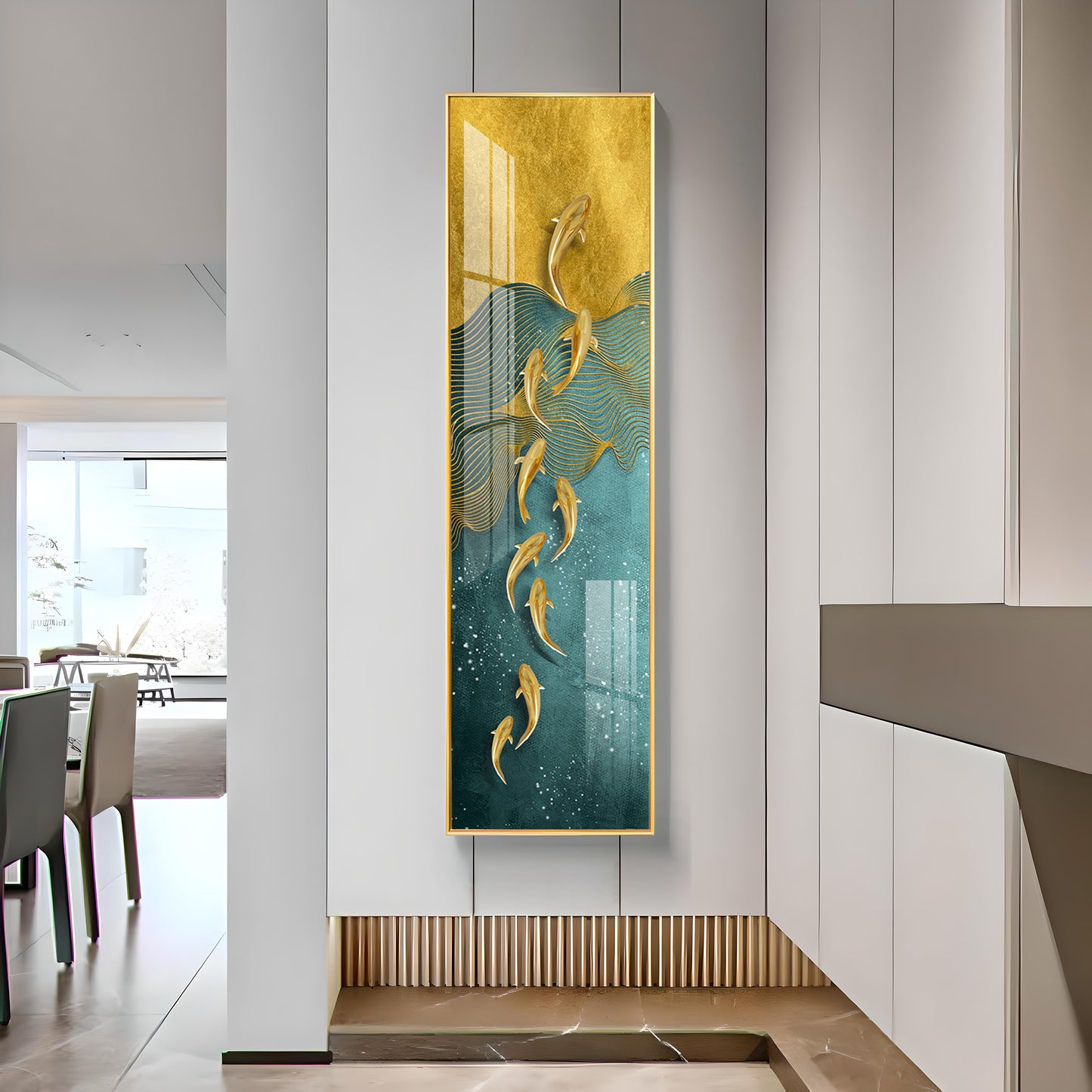 Limitless Delights Premium Acrylic Vertical Wall Art