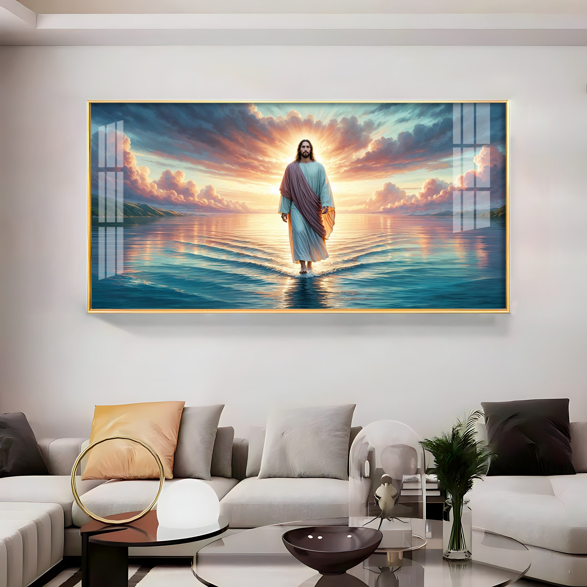 The Sunset Miracle Premium Acrylic Horizontal Wall Art