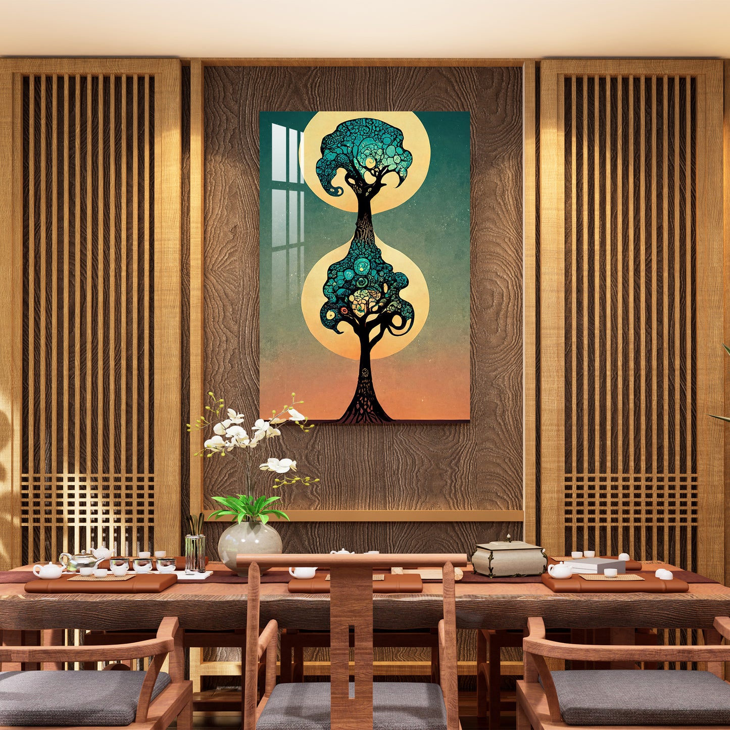 Gurdian Trees Acrylic Wall Art