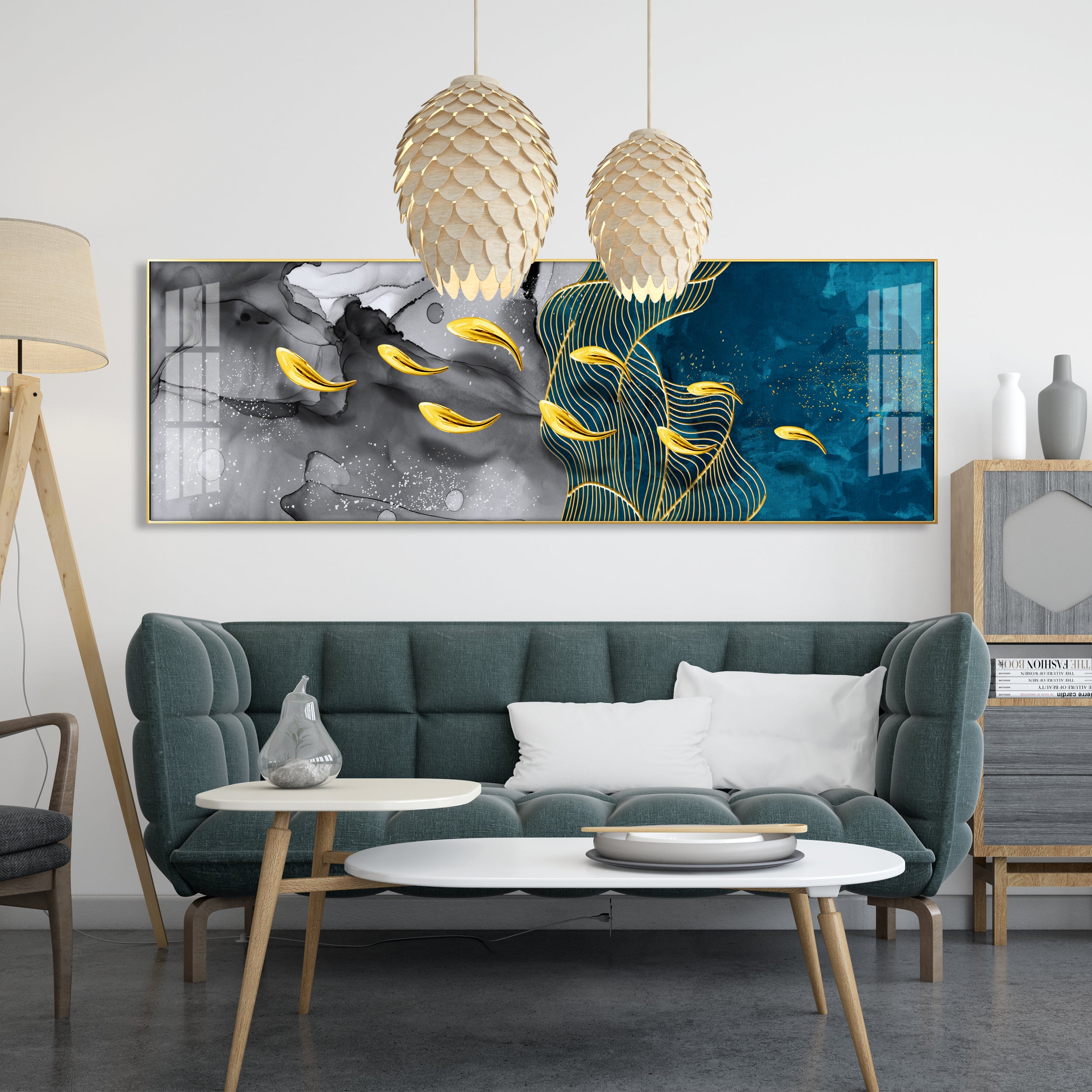 Limitless Delights Luxury Crystal Horizontal Wall Art