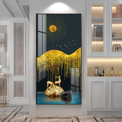 Abstract Dream Land Luxury Crystal Wall Art