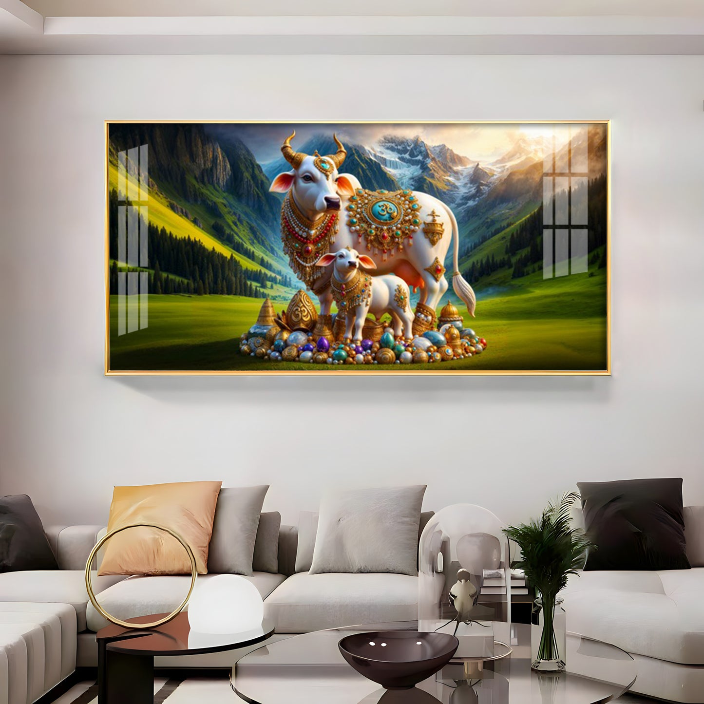 Divine Prosperity Premium Acrylic Horizontal Wall Art