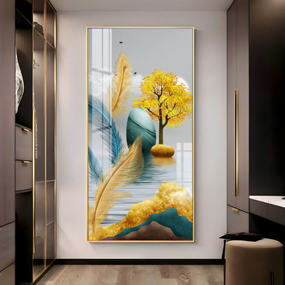 Charming Nature Premium Acrylic Vertical Wall Art