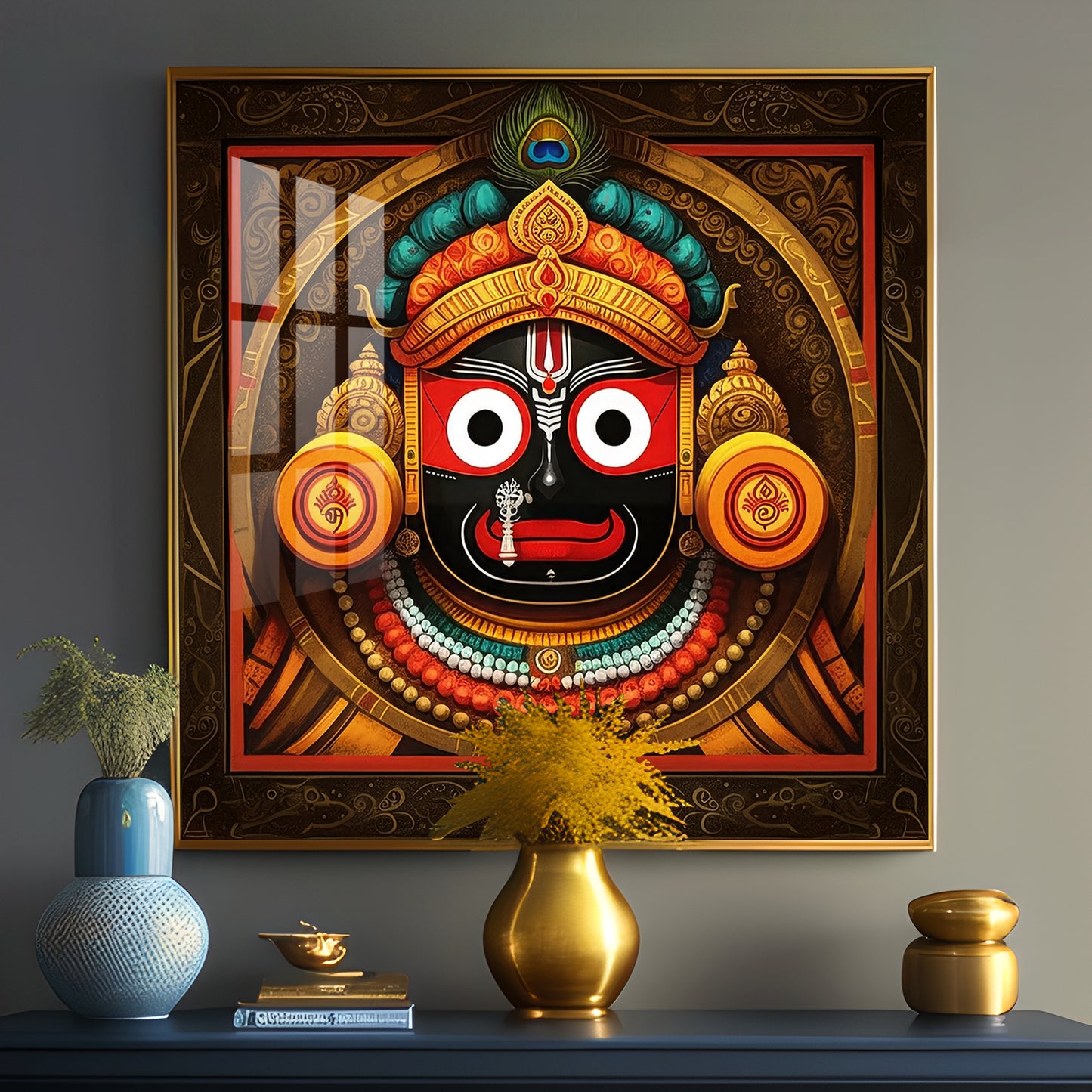 Jagannath Prabhu Premium Acrylic Square Wall Art