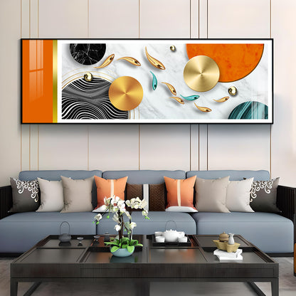 Vibrant Surface Showcase Premium Acrylic Horizontal Wall Art