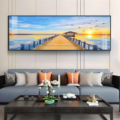 Skyward Serenity Premium Acrylic Horizontal Wall Art