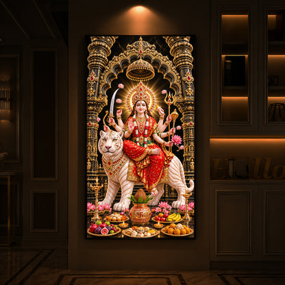 Amba Modern Luxury Backlight Vertical Wall Art