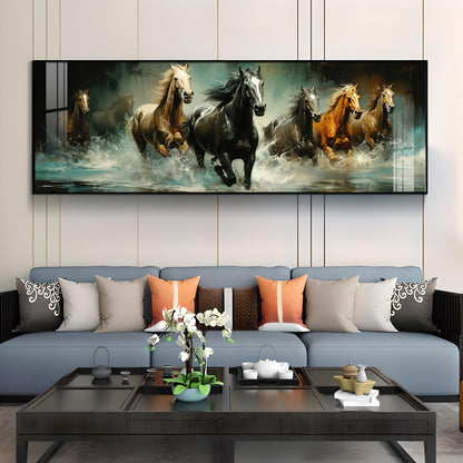Horse Symbol Of Strength Premium Acrylic Horizontal Wall Art