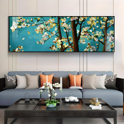Blossom Haven Premium Acrylic Horizontal Wall Art