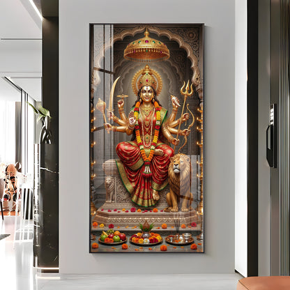 Goddess of Strength Premium Acrylic Vertical Wall Art