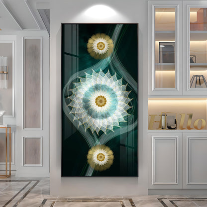 Evil Eye Theme Premium Acrylic Vertical Wall Art
