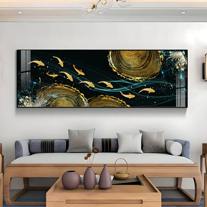 Luminous Fish Premium Acrylic Horizontal Wall Art