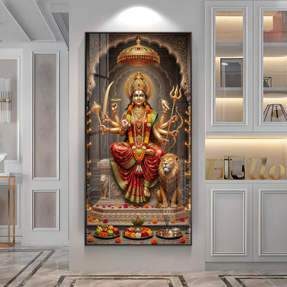Goddess of Strength Premium Acrylic Vertical Wall Art