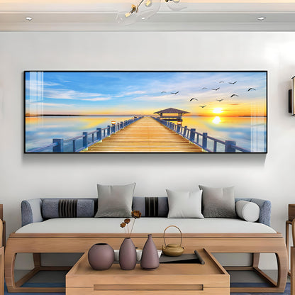 Skyward Serenity Premium Acrylic Horizontal Wall Art