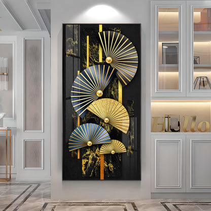 Modern Minimalist Fish Premium Acrylic Vertical Wall Art