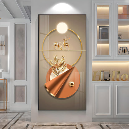 Hallway Elegance Premium Acrylic Vertical Wall Art