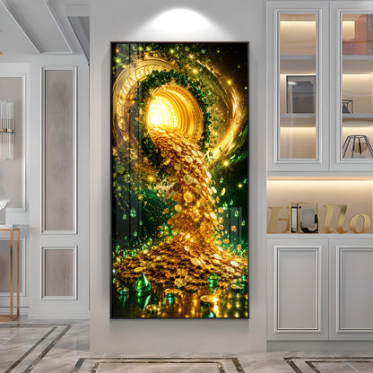 Portal Of Wealth Premium Acrylic Vertical Wall Art