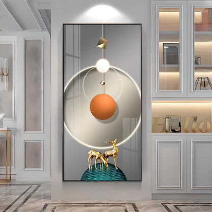 Elegant Entryway Premium Acrylic Vertical Wall Art