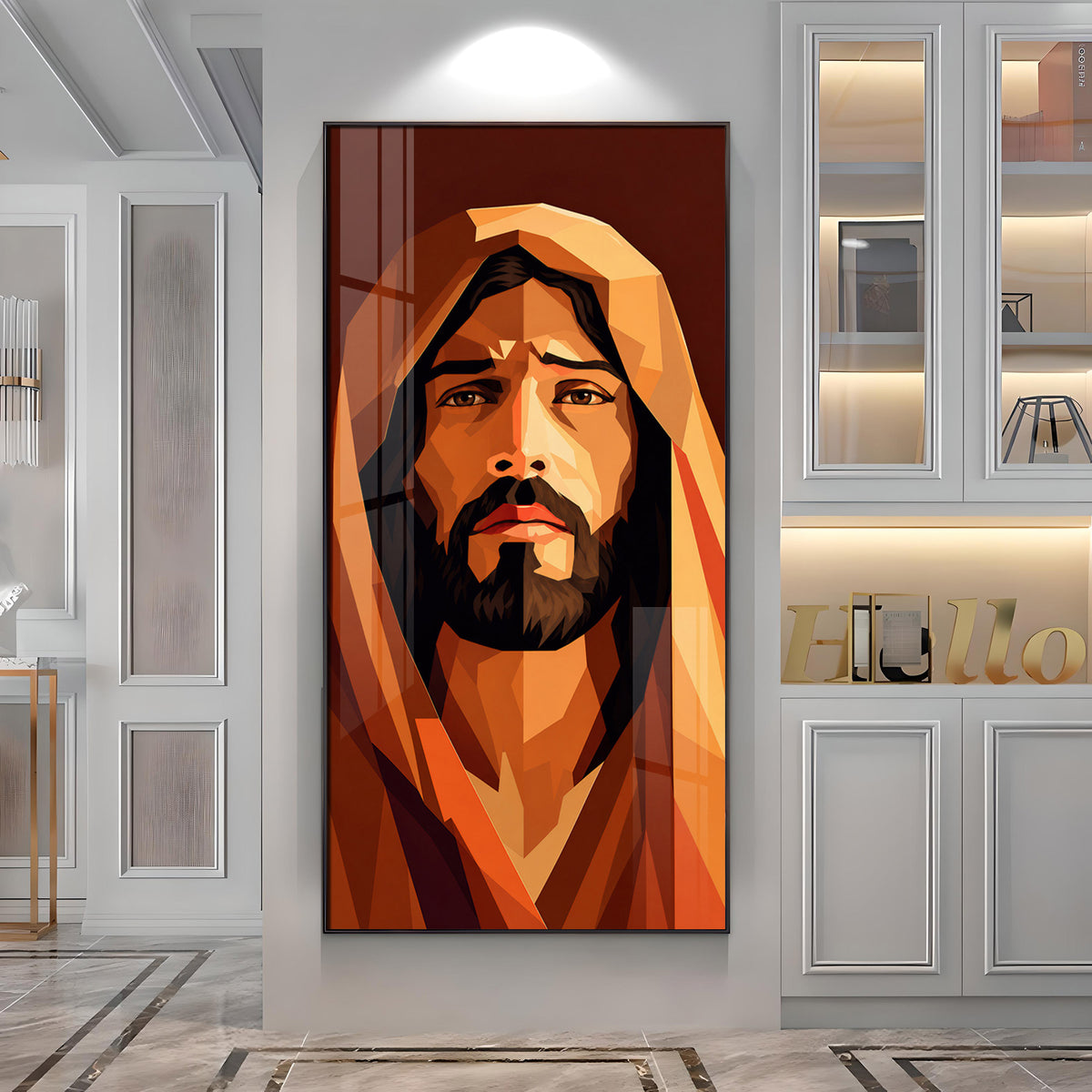 Jesus Christ Serenity Premium Acrylic Wall Art